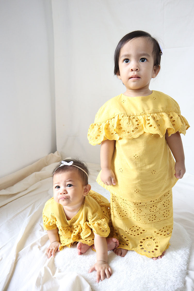 Lucy Kurung- Kids (Mustard)